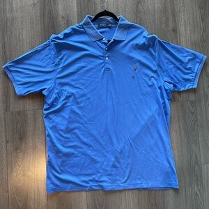 POLO RALPH LAUREN 2XLT Mens Soft Cotton Polo Shirt 2XT. NWOT